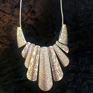 12 inch silver necklace